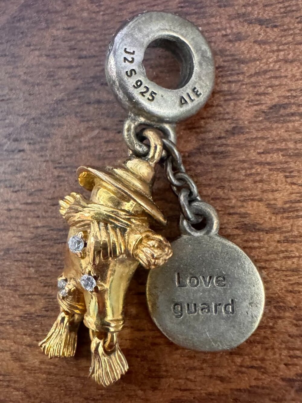 Pandora Guardian Scarecrow "Love Guard" Charm